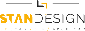 STAN DESIGN – 3D SCAN / BIM / ARCHICAD Logo